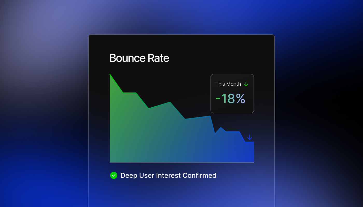 Guaranteed Bounce Rate Reduction illustration