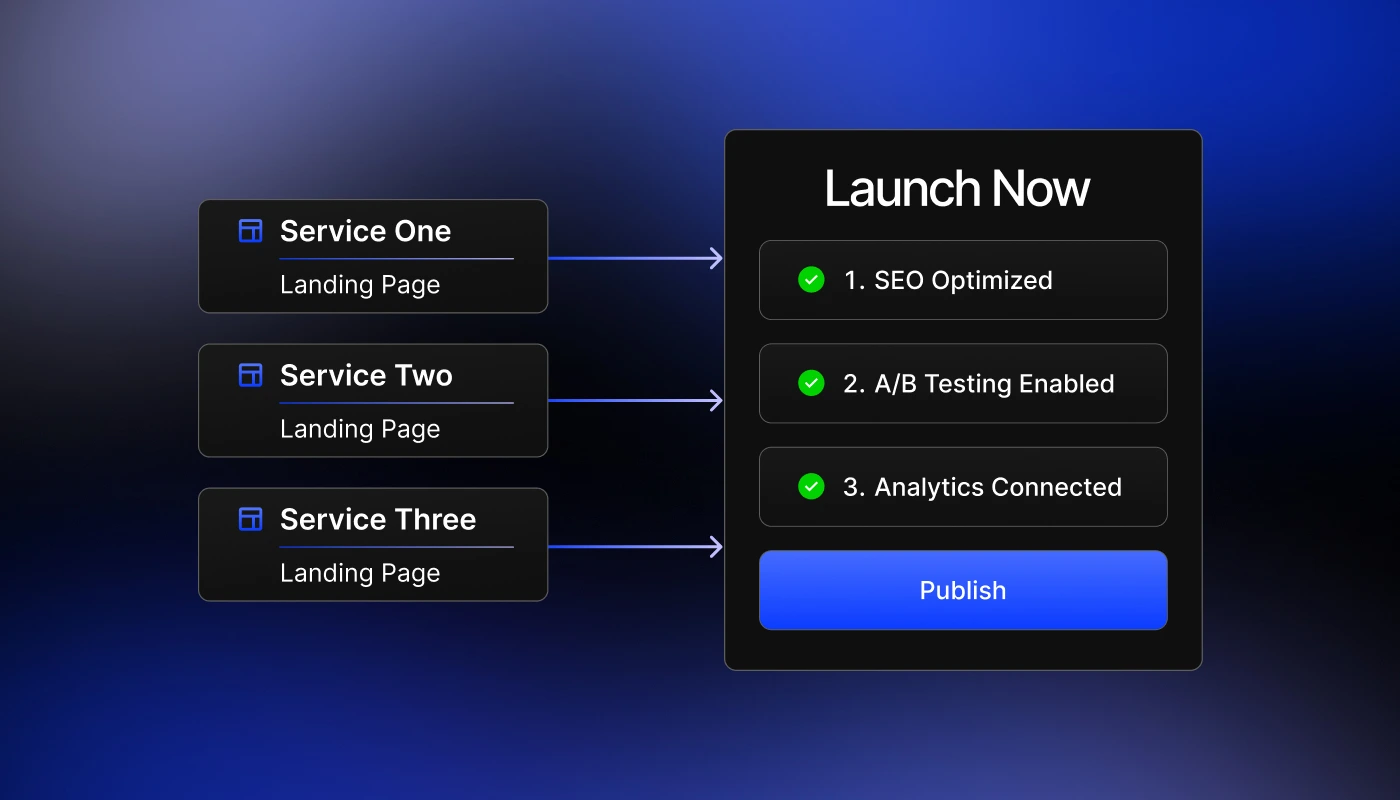 Launch New Services illustration