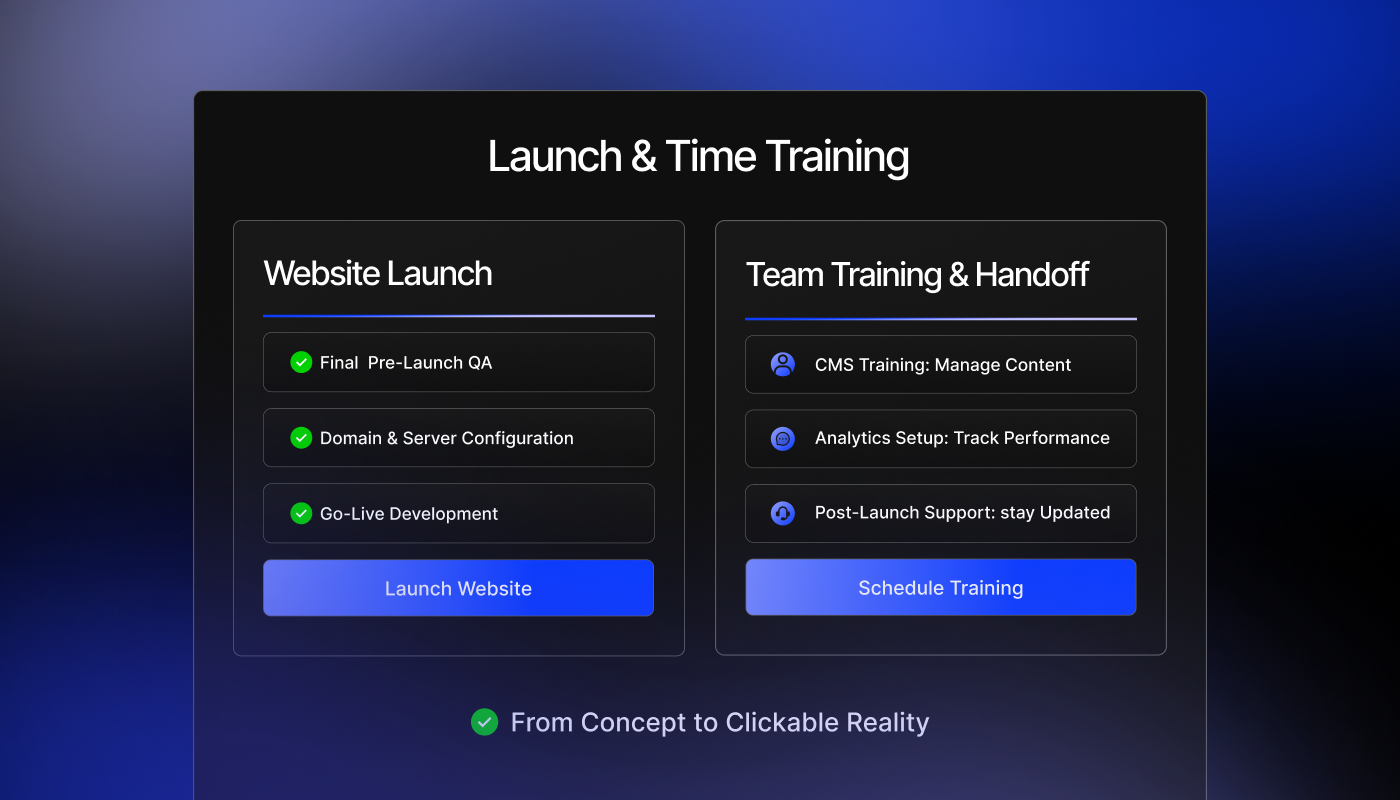 Seamless Technical Handoff illustration